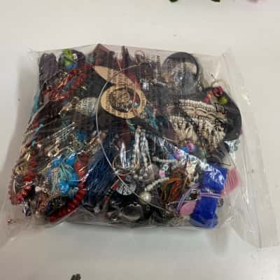 6 kilo bag of tangled jewellery- please read description 