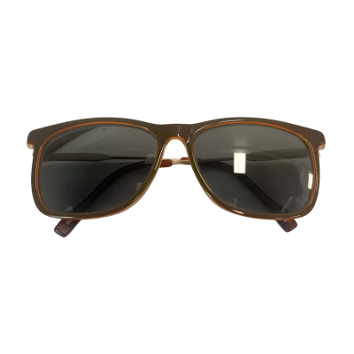 BOSS Mens BO Sun RX 16 Sunglasses Brown Orange 55-15-140 With Case