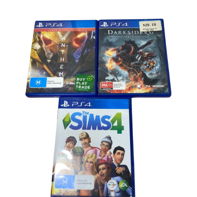 PS4 games bundle (3 games)