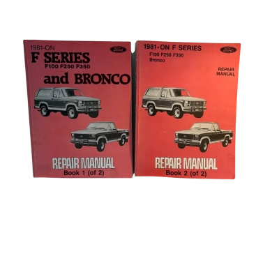 1981-ON F Series  repair manuals 
