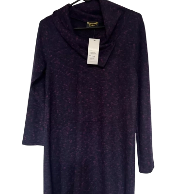  Womens  Size XS Casual Dress Pattern / Purple 