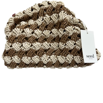 Seed Heritage Womens Handbag Beige / White 