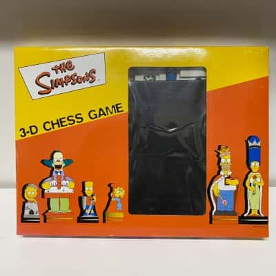 The Simpsons 3-D Chess Game