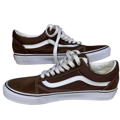 Unisex VANS Skate Canvas Shoes - Brown