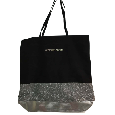Victoria's Secret Womens Handbag Black  / Silver 