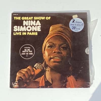 Nina Simone - The Great Show Of Nina Simone Live in Paris Gatefold LP