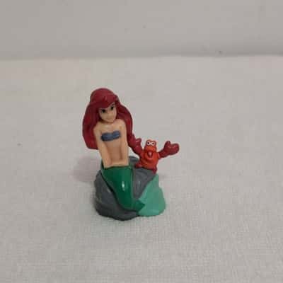 Vintage Disney - The Little Mermaid - Ariel & Sebastian Toy Figure