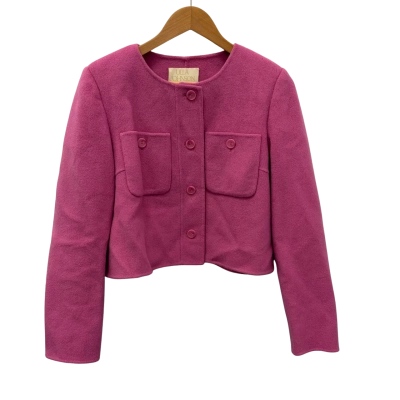  Womens  Size M Button-down Cardigan Pink  
