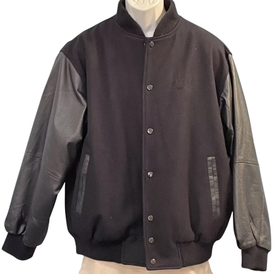 Winning Spirit Mens Size M Bomber Navy Blue