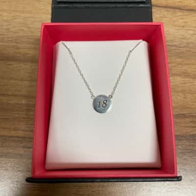  Sterling Silver 925 ‘18’ Chain Necklace