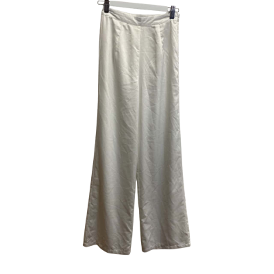 Luck & Trouble Womens  Size 6 Wide Leg Pants White 