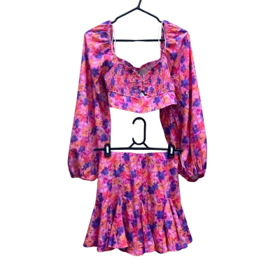  Shareen Collection Womens  Top Size 14 /  Skirt Size 8 Floral / Multicoloured 