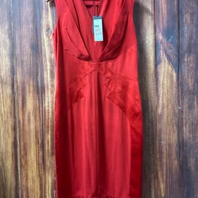 Arthur Galan  dress  Size 12 Red new 
