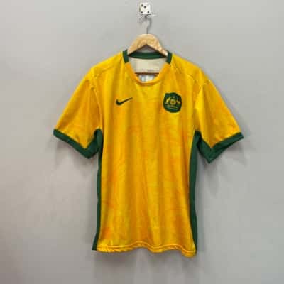 Nike Socceroos #20 Kerr Womens  Size XXL Jersey Gold / Green 