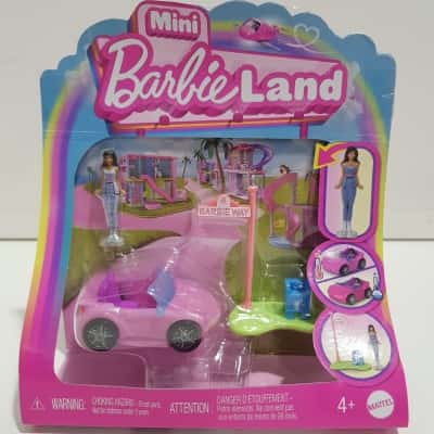 Barbie Mini Barbieland Doll and Convertible