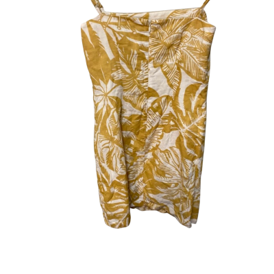 Nude Lucy Womens  Size XS  Dress White / Yellow 