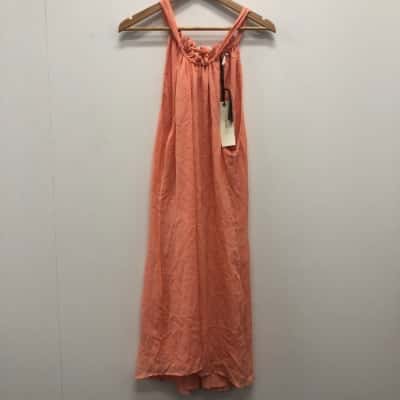  Truly Womens  Size 14 Dress Nude / Orange BNWT£129