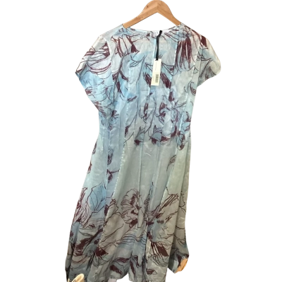 Morrison Womens  Size 3 Floral Dress Blue 