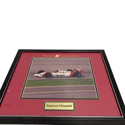 Emerson Fittapaldi signed 