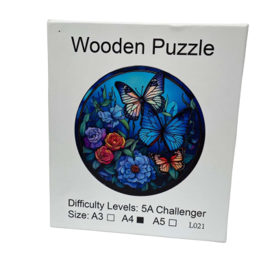 Wooden butterfly Puzzle 