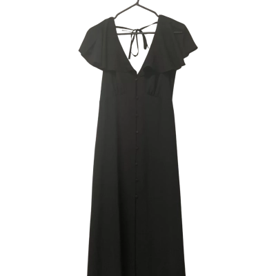 Women’s Asos Design Size 10 Black Midi Dress