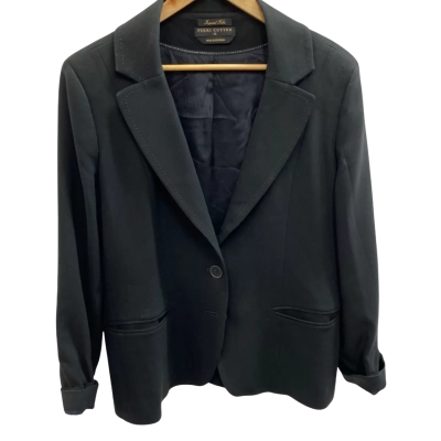 Perri Cutten Womens  Size 16 Suit Jacket Black  