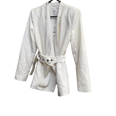 Seed Heritage Womens  Size 8 Blazer White 