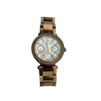 Michael Kors Womens Watch (As Is, Tarnish on Strap, Needs New Battery)