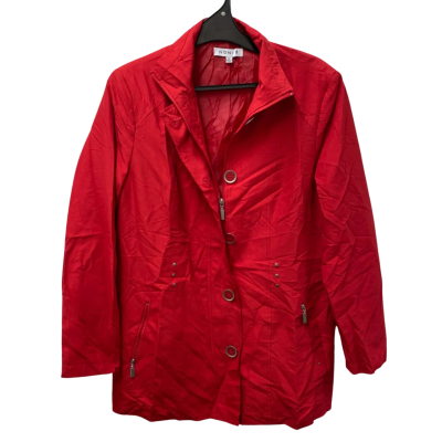 Noni B Womens  Size M Trench Coat Red - light weight