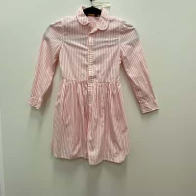 Polo Ralph Lauren Kids  Size 6X Dresses & Skirts Pink  / Striped / White 