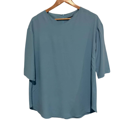 Marimekko   Sky Blue Long Line Top.  Size XS 