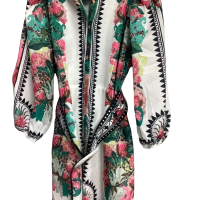  Womens  Size L Casual Dress Floral 