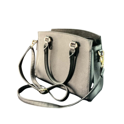  Womens Vegan leather Cross Body Bag Black  