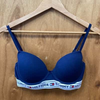 Tommy Hilfiger Navy Blue Wire Bra Size 12C