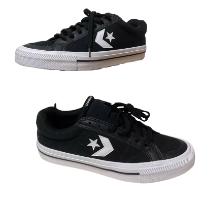 Converse Mens  Size 8 Sneakers Black / White 