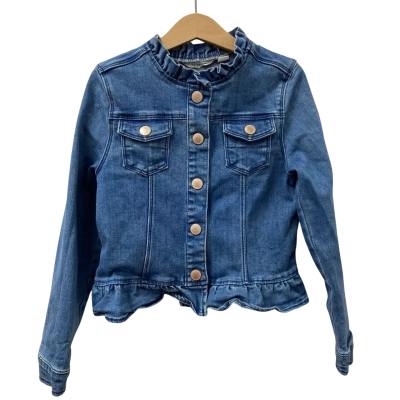 Country Road Girls Size 6 Denim Jacket Blue 