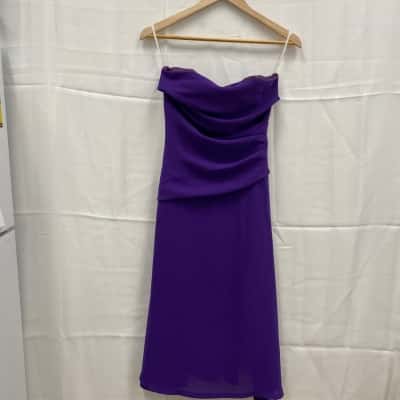  Women’s Size 8 Purple Garfunkle Evening Dress