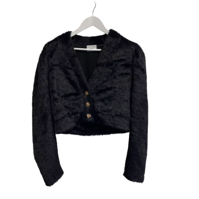 Sheike Womens  Size L Cropped Jacket Black  
