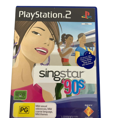 Play Station 2 -SingStar ‘90s