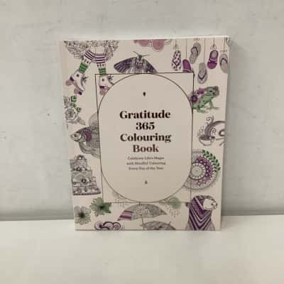 NEW - Gratitude 365 Colouring Book