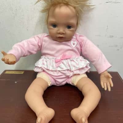 Waltraud Hanl Baby Doll with Blue eyes