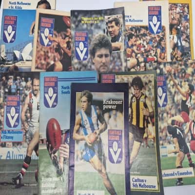 VFL Football Record Bundle (1982)