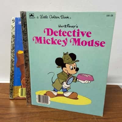 Collection of 10 vintage Little Golden Books