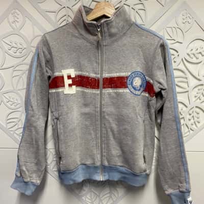 Elwood Womens  Size XS Cropped Jacket Grey 