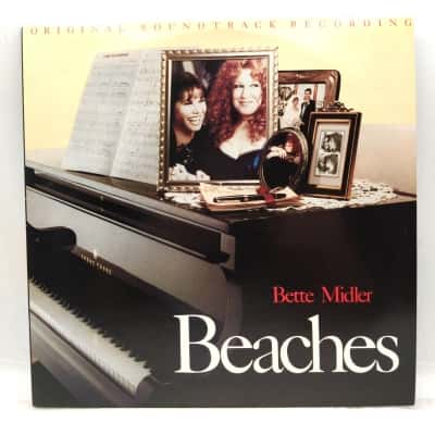12" Vinyl Record - Bette Midler – Beaches (Original Soundtrack Recording) Released 1988. Condition Is Like New