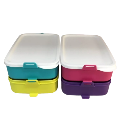 Assorted Bright Coloured Containers as is 