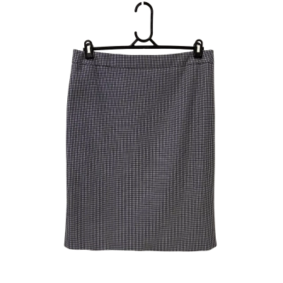 Sportscraft Womens  Size 14 Pencil Skirt Black  / White / Checked 