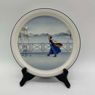 ‘Villeroy & Boch’ Wall Plate The Romantic Seasons No. 4 Winter [S#3]