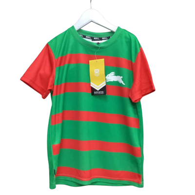 NRL Kids  Size 8 Sport Top Rabbitohs/South Sydney