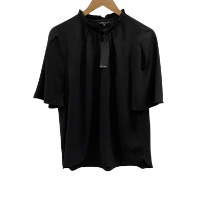 Portmans Women’s Size 14 Short Sleeve Top Black BNWT 